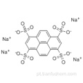Ácido 1,3,6,8-Pyrenetetrasulfonic, sal de sódio (1: 4) CAS 59572-10-0